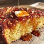 crispy brown butter cornbread - featured image