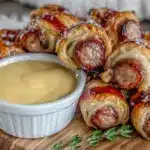crispy fancy pigs in blankets - featured image