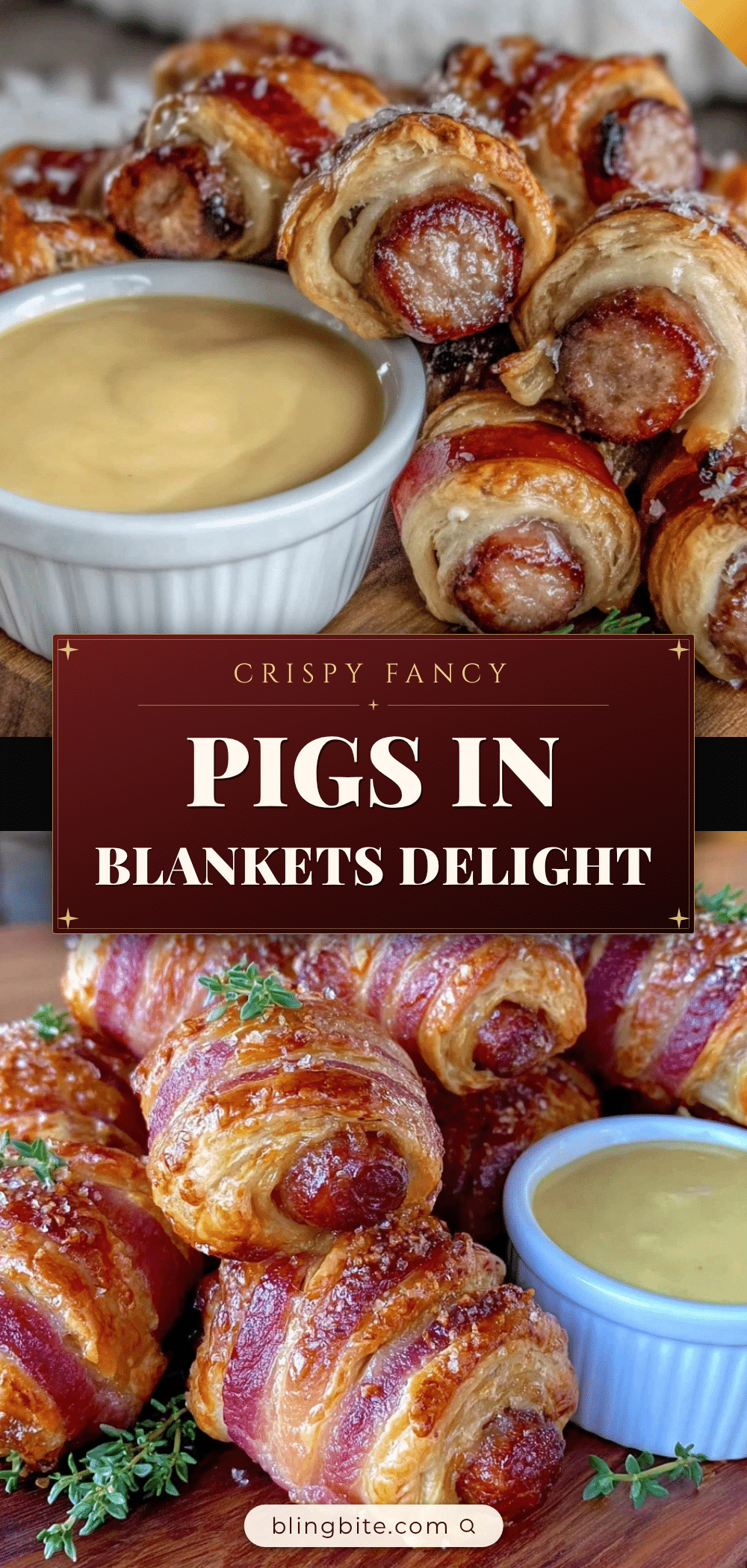 crispy fancy pigs in blankets recipe