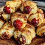 Crispy Mummy Hot Dog Crescent Roll Bites - featured image
