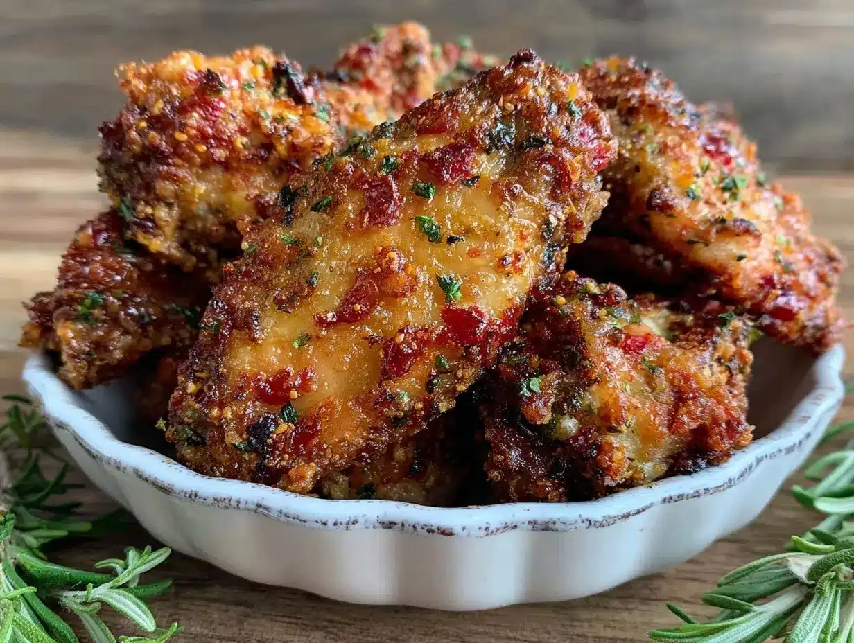 crispy oven-baked chicken wings preparation steps