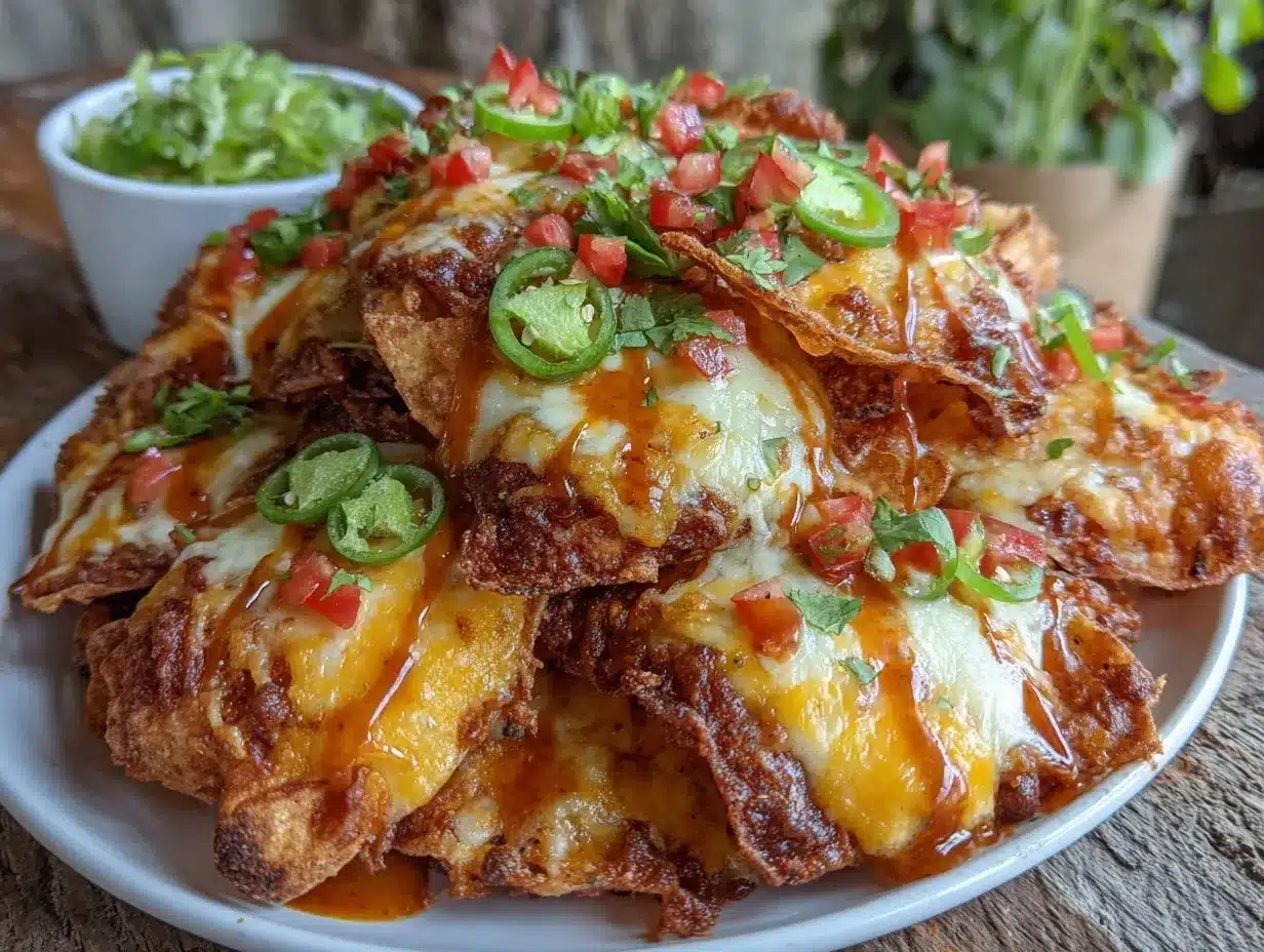 crispy sheet pan nachos preparation steps