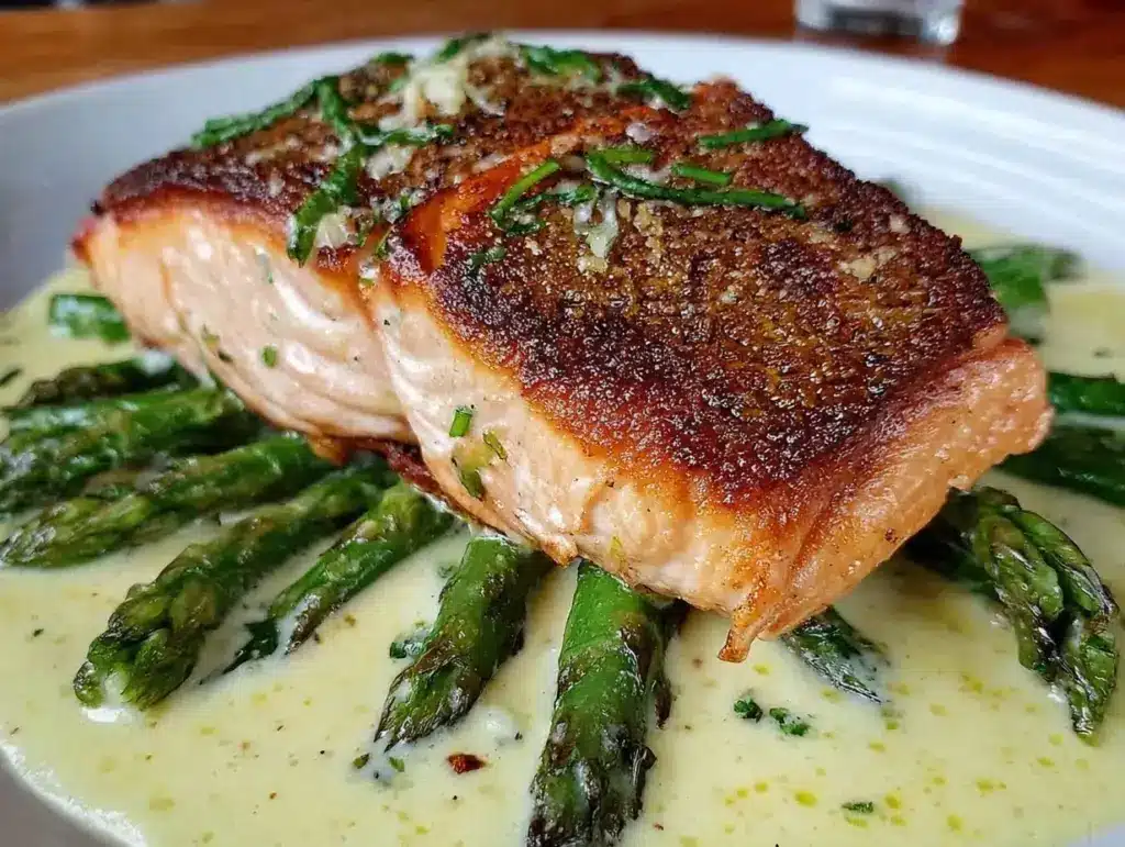 crispy skin salmon recipe - featured image
