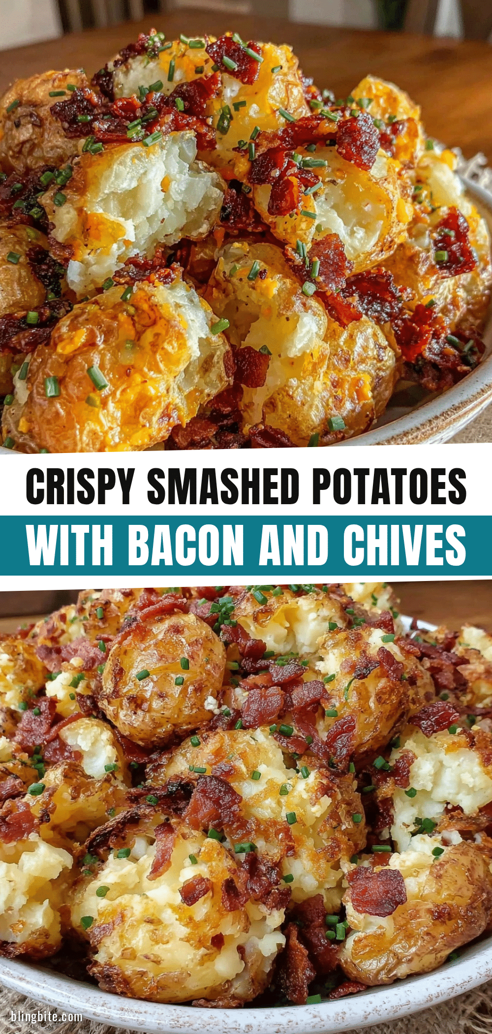 crispy smashed potato salad recipe