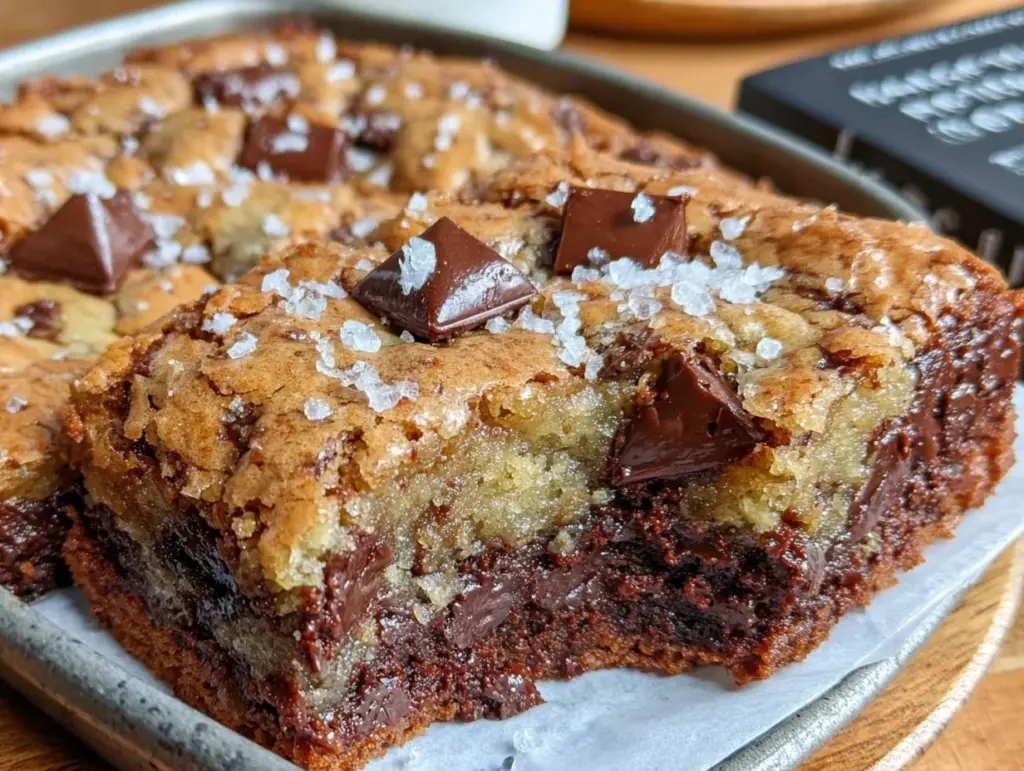 delicious brookies recipe - featured image