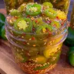 easy tangy pickled jalapeños - featured image