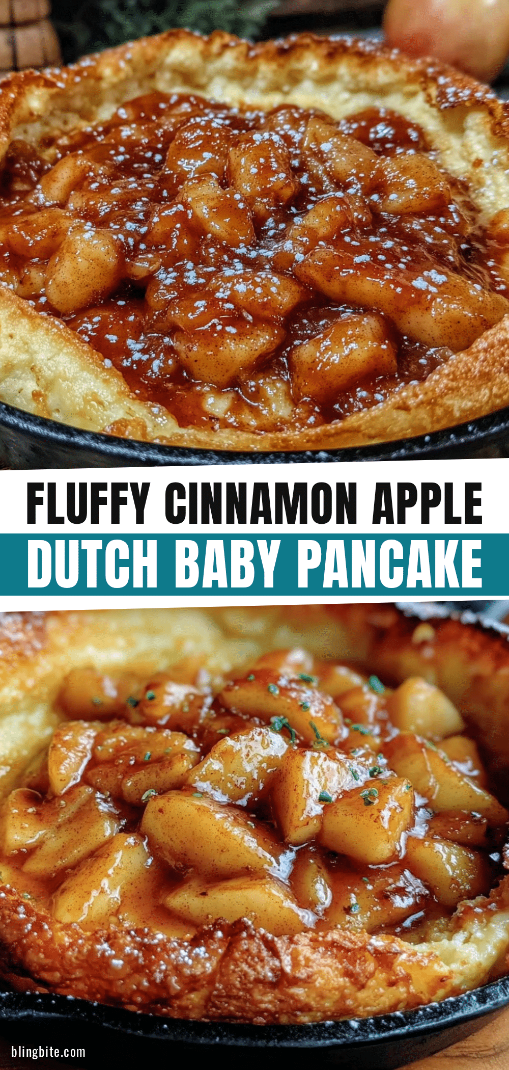 fluffy cinnamon apple dutch baby pancake recipe