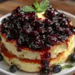 fluffy sourdough pancakes - featured image