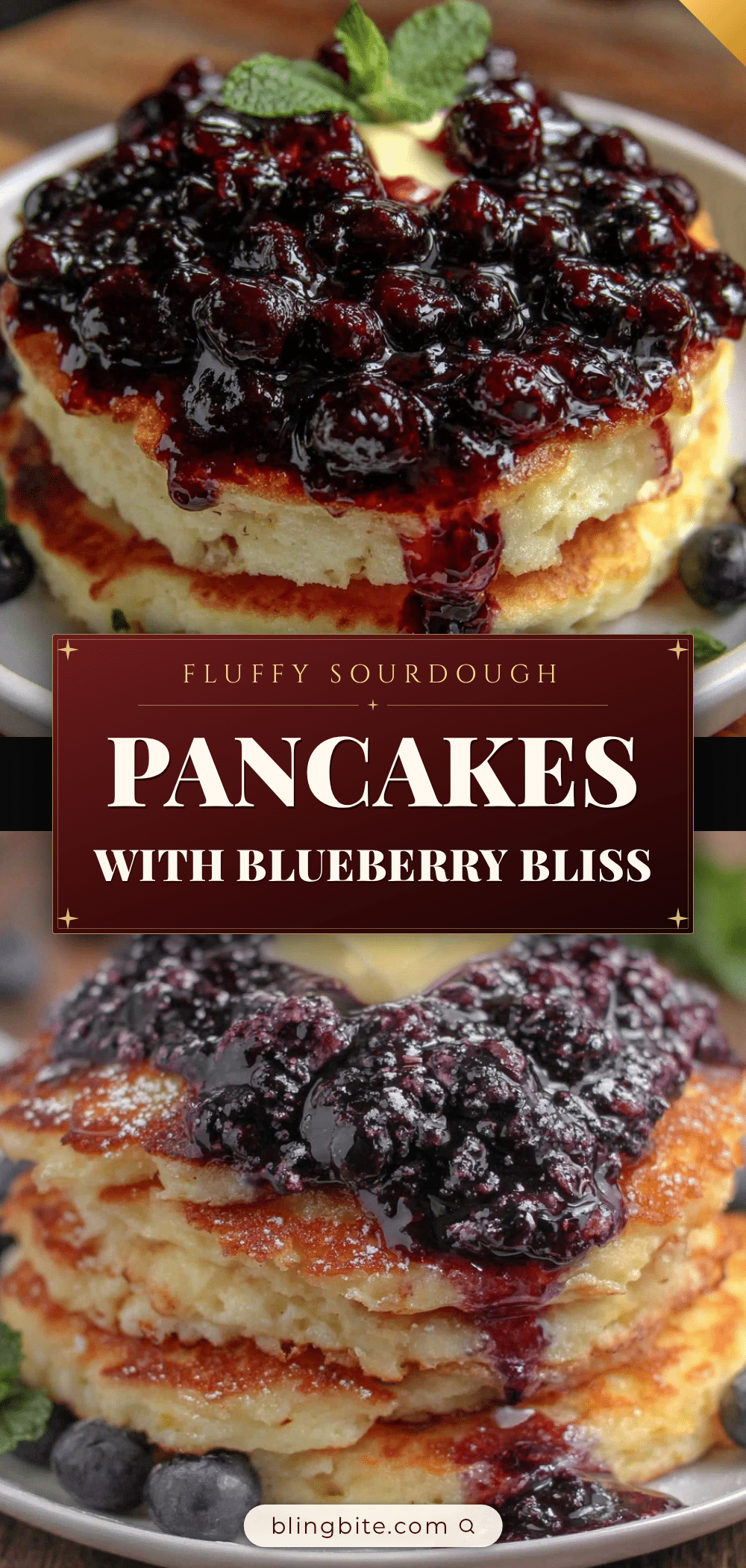 fluffy sourdough pancakes recipe