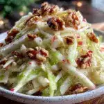 fresh apple fennel coleslaw - featured image