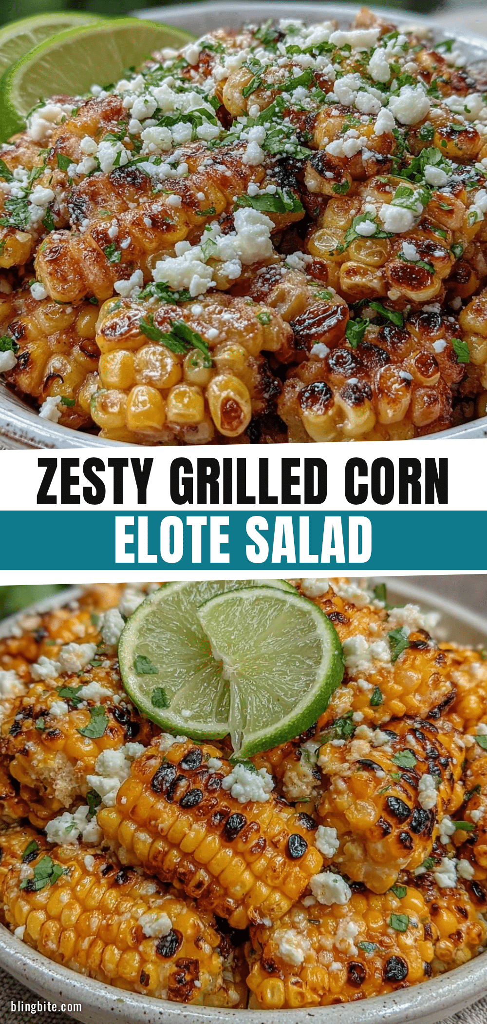 fresh grilled corn elote salad recipe