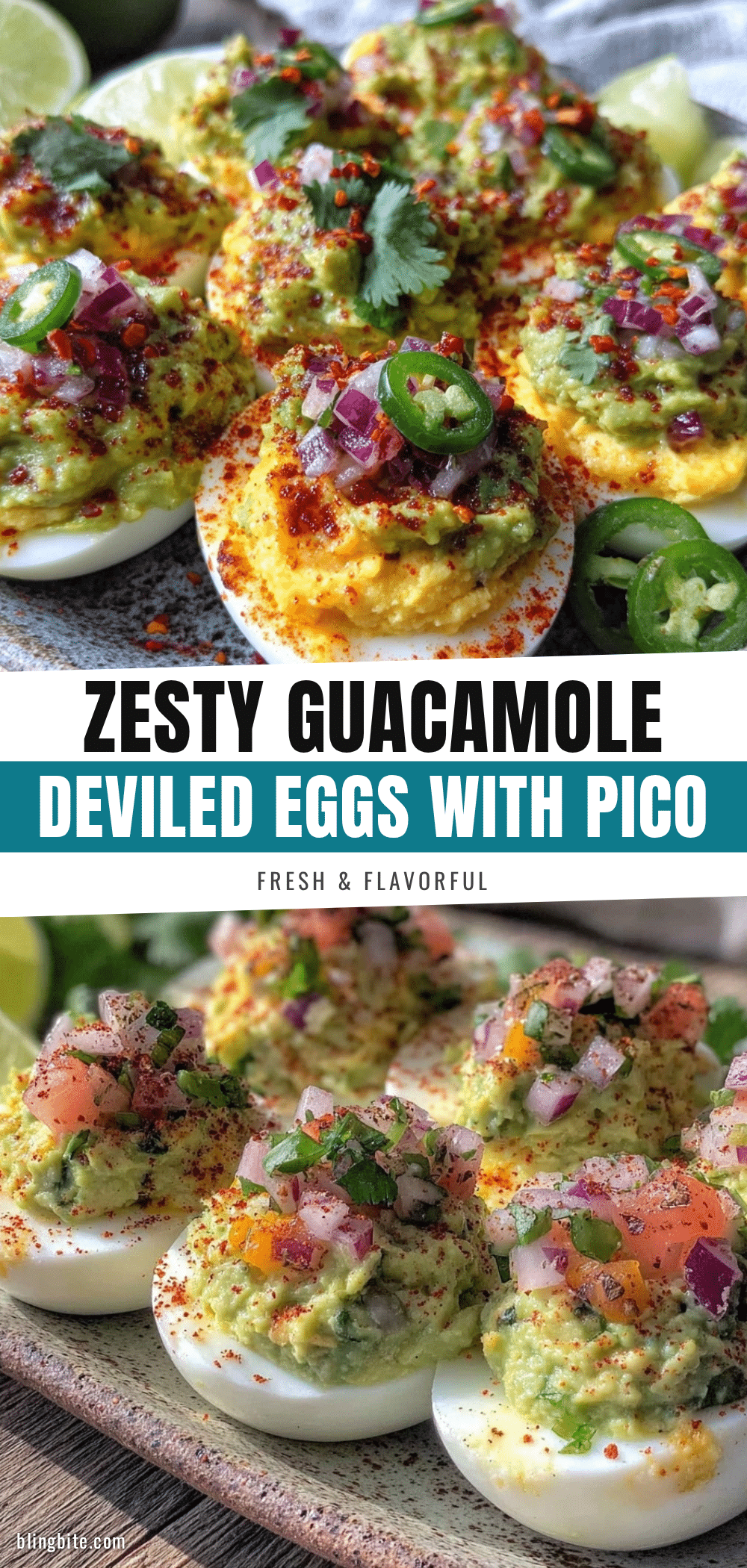 fresh guacamole deviled eggs recipe