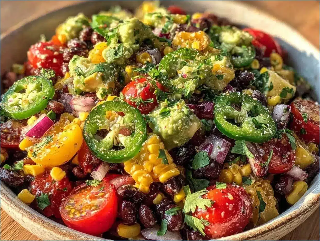 fresh loaded cowboy caviar preparation steps