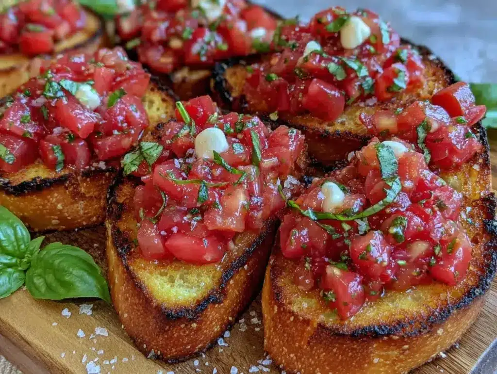 fresh patriotic bruschetta board - featured image