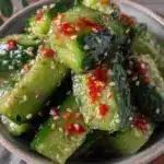 fresh smashed cucumber salad - featured image