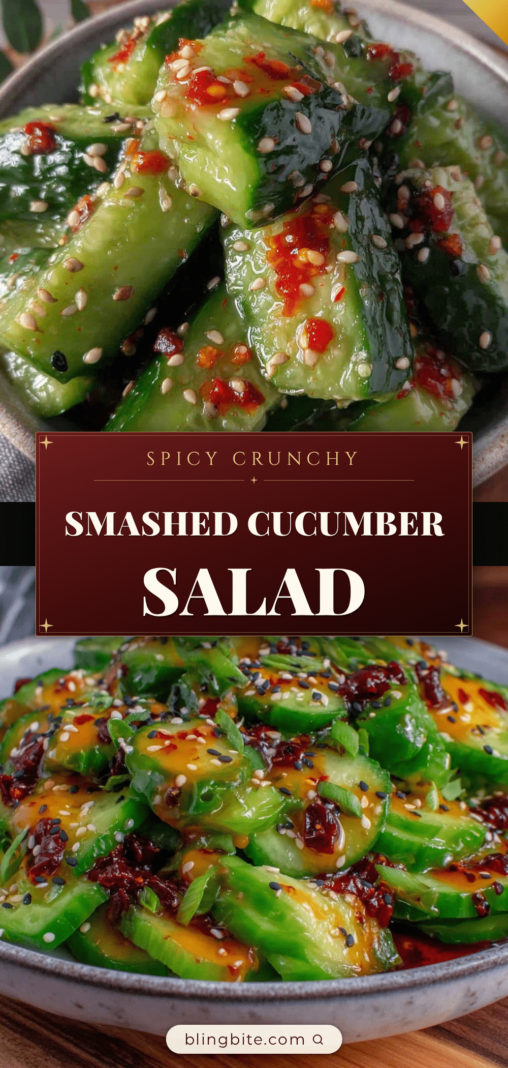 fresh smashed cucumber salad recipe