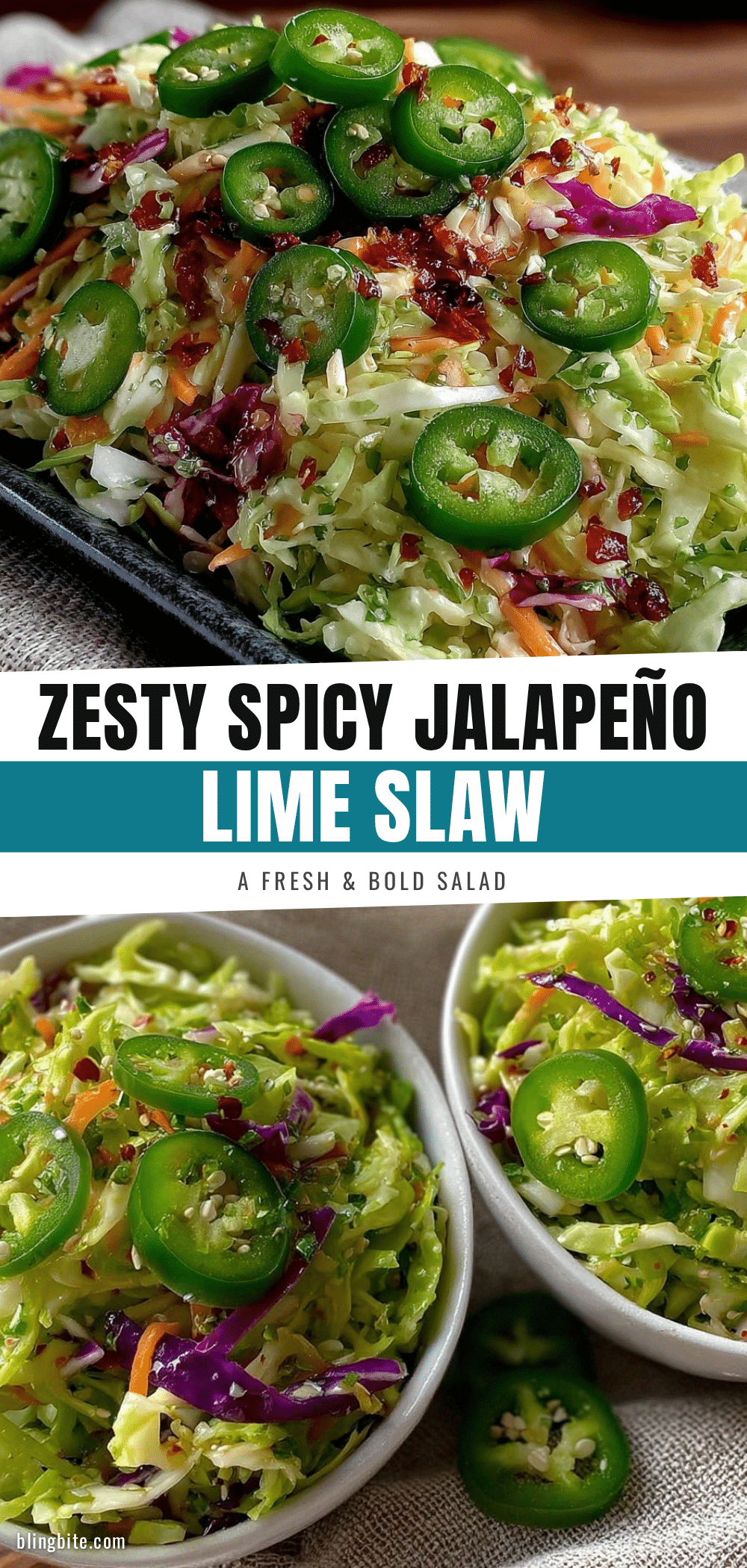 fresh spicy jalapeño lime slaw without mayo recipe