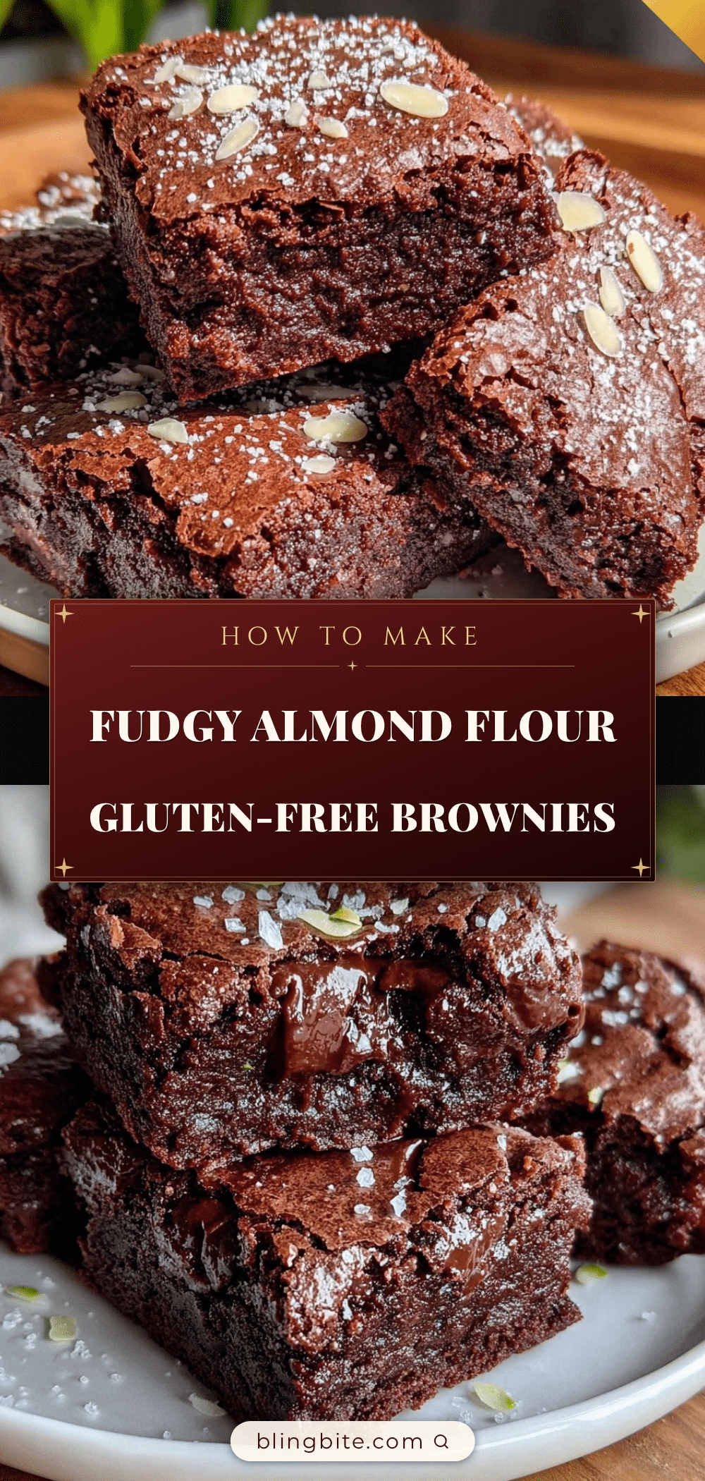 fudgy almond flour gluten-free brownies recipe
