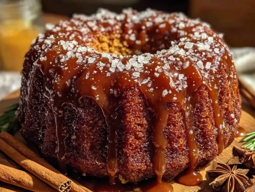 gingerbread bundt cake - featured image