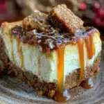 gingerbread cheesecake - featured image