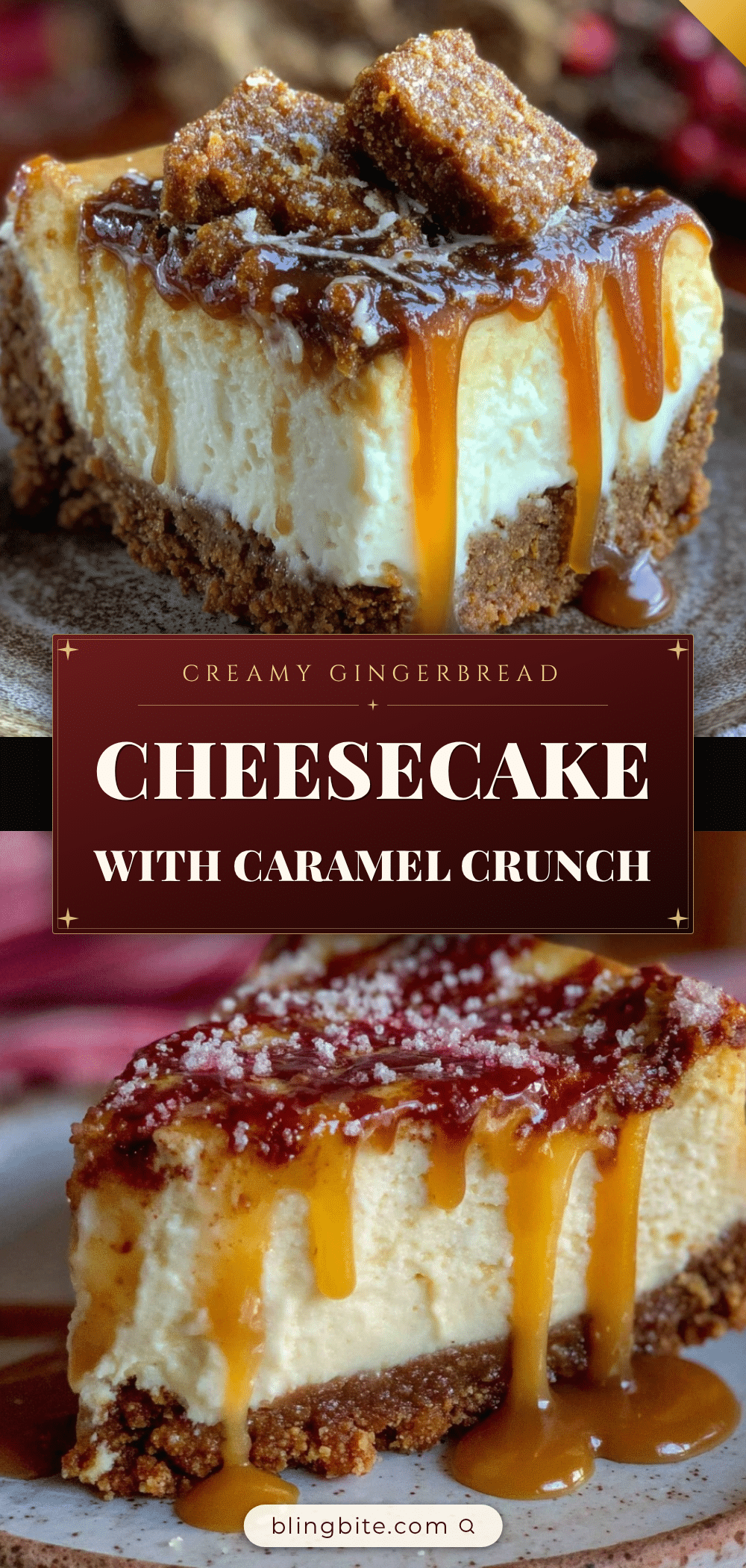 gingerbread cheesecake recipe