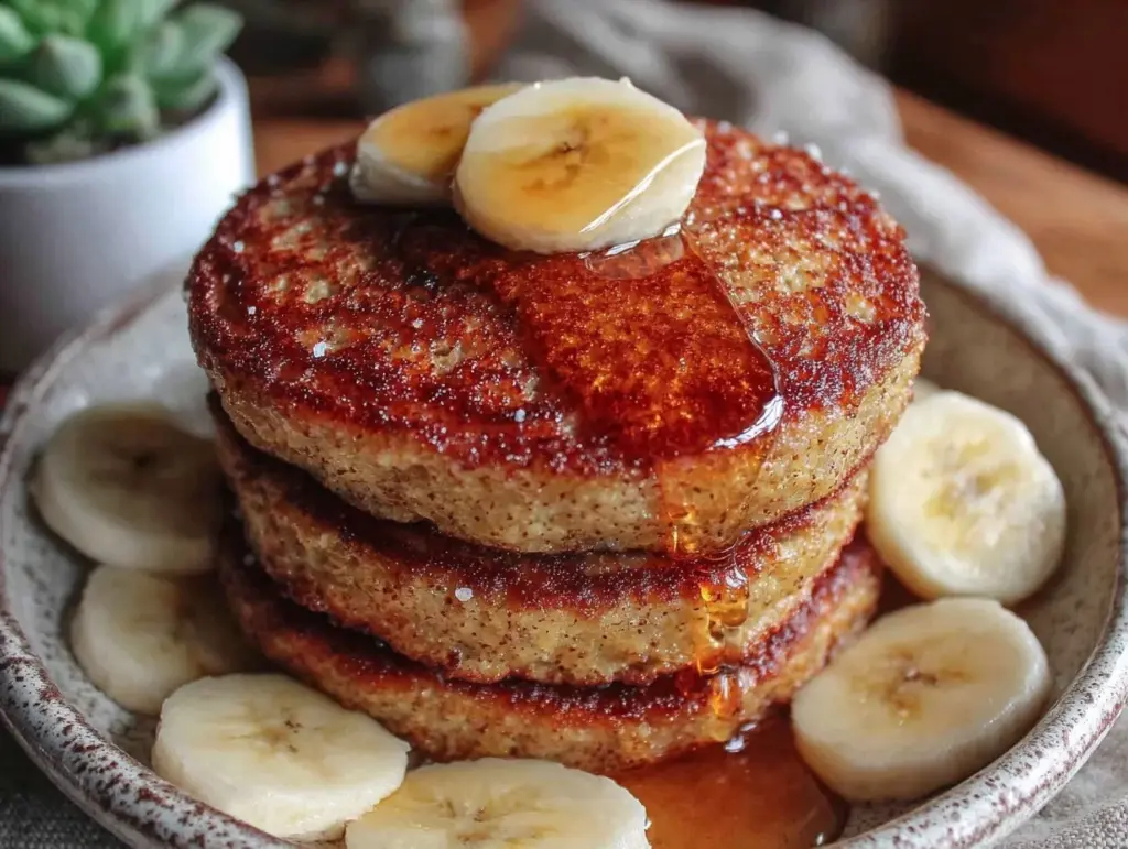 gluten-free banana pancakes - featured image