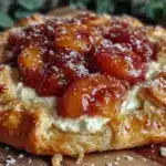 honey roasted apricot galette - featured image