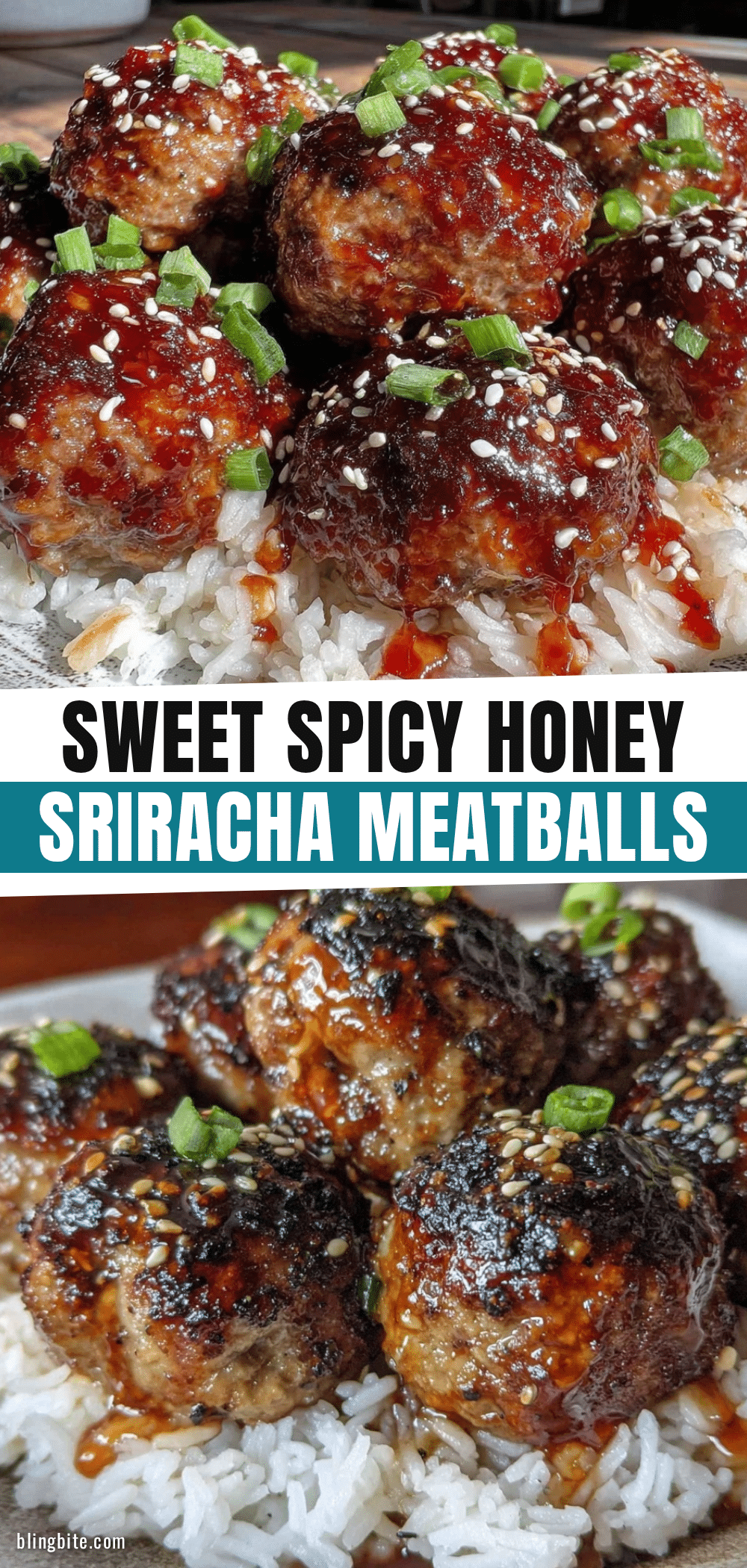 honey sriracha meatballs recipe