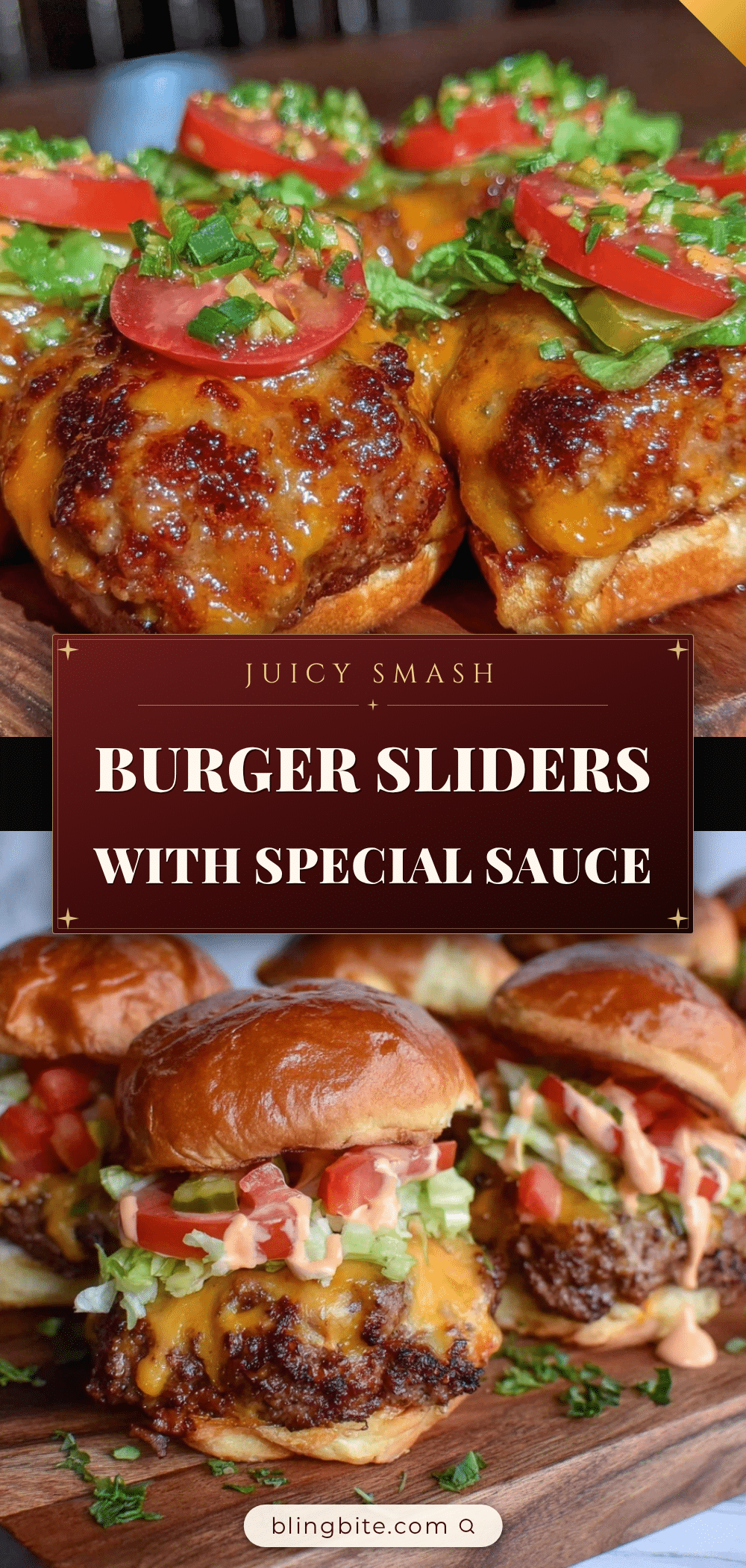 juicy smash burger sliders recipe