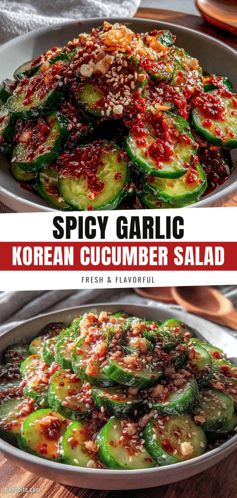 Korean cucumber salad recipe