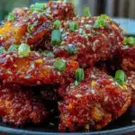 Korean Gochujang Glazed Chicken Wings - featured image
