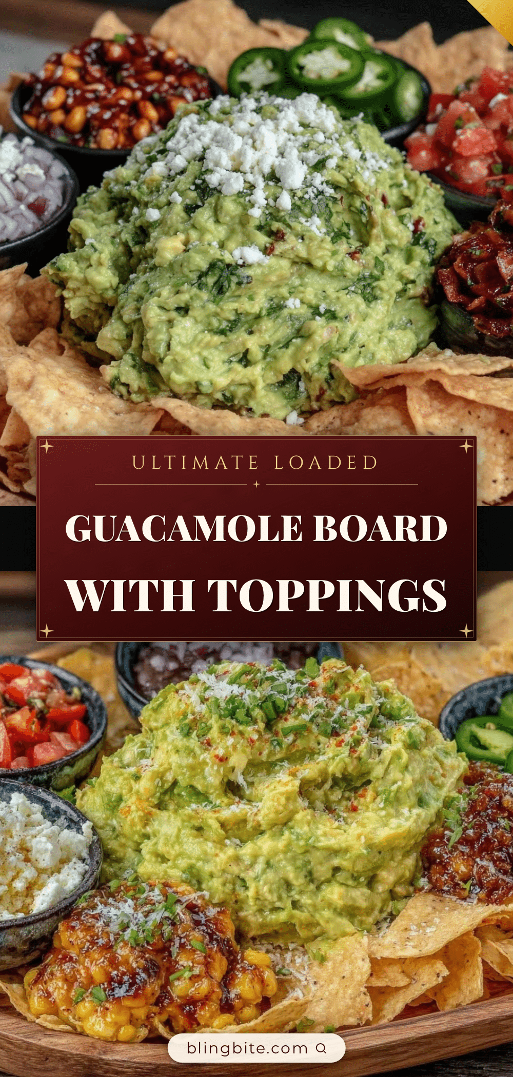 loaded guacamole board recipe