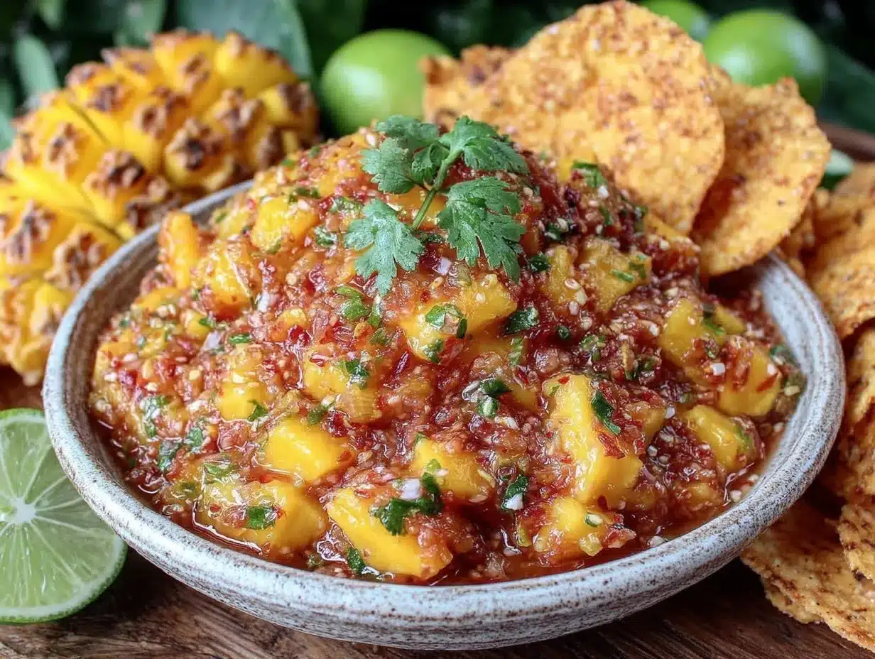 mango habanero salsa fresca preparation steps