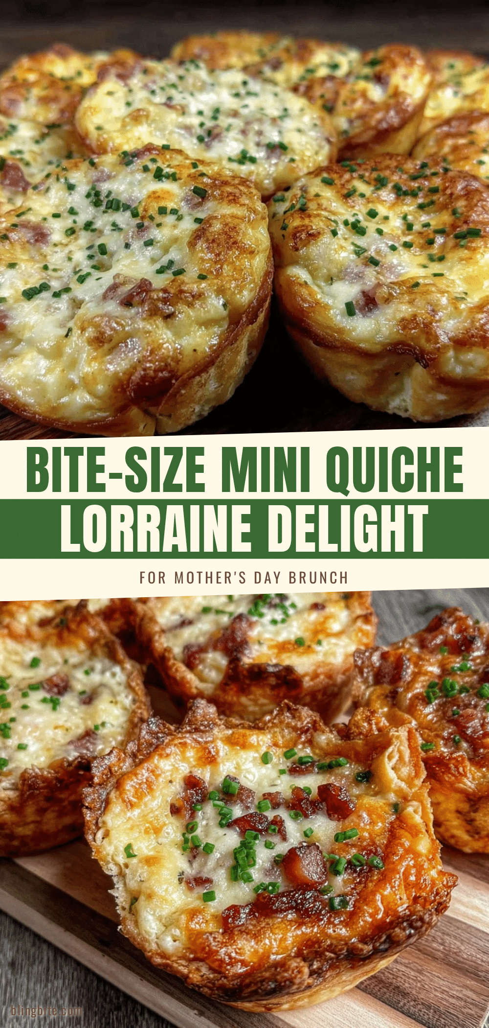 mini quiche Lorraine recipe