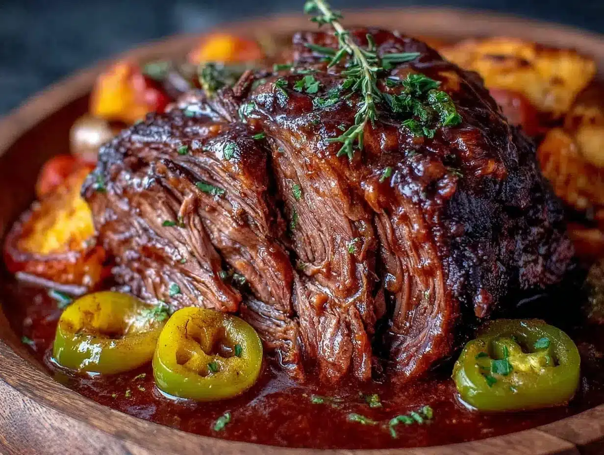 Mississippi pot roast preparation steps