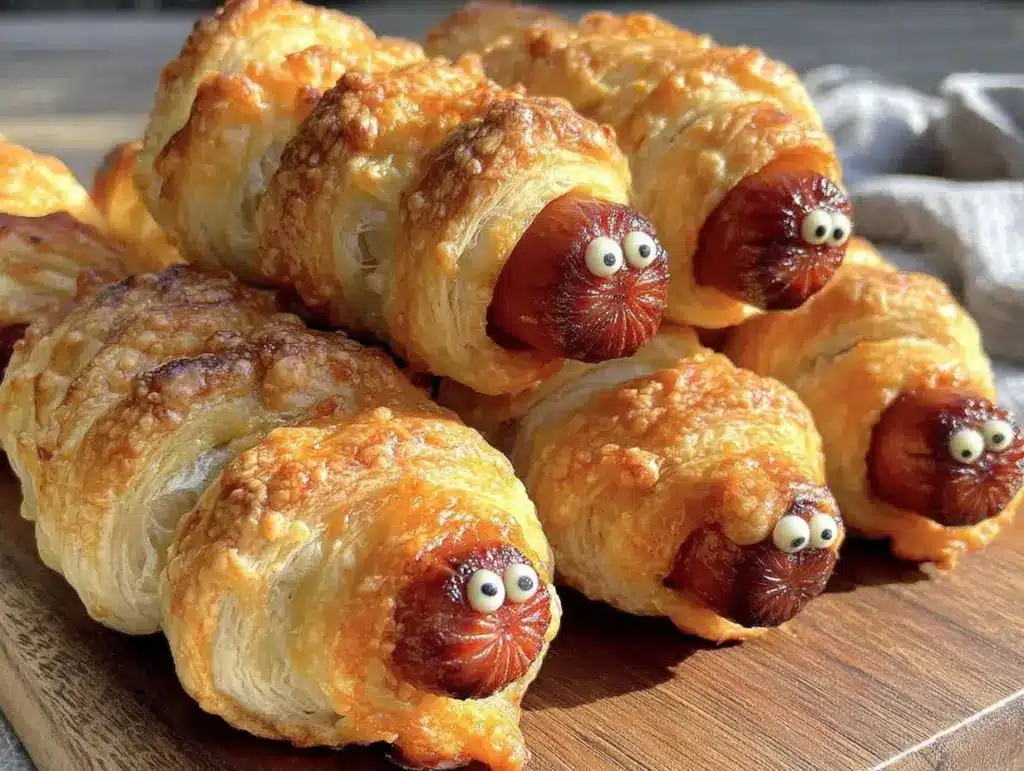 mummy wrapped hot dogs - featured image