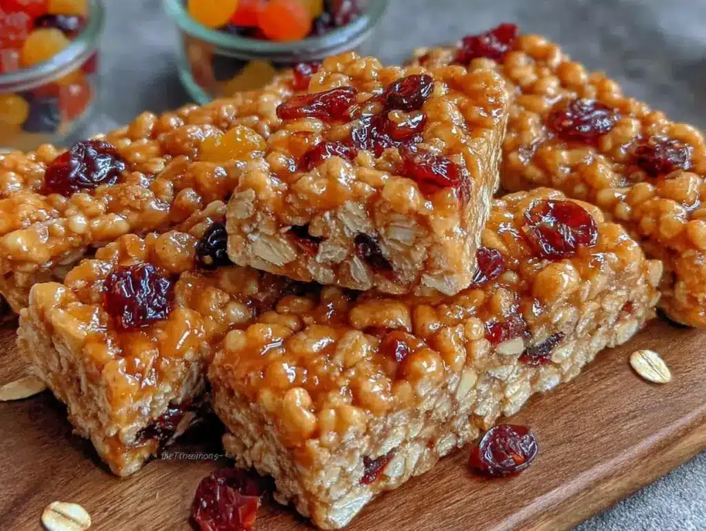 no-bake nut-free granola bars - featured image
