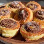 Nutella Puff Pastry Pinwheels - featured image