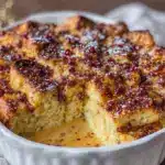 overnight eggnog french toast casserole - featured image
