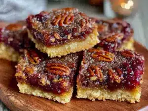 pecan pie bars - featured image