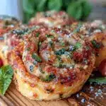 pizza pinwheel lunchbox rolls - featured image