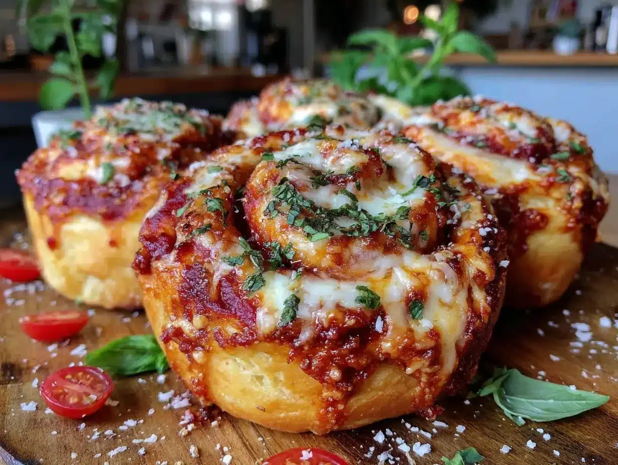 pizza pinwheel lunchbox rolls preparation steps