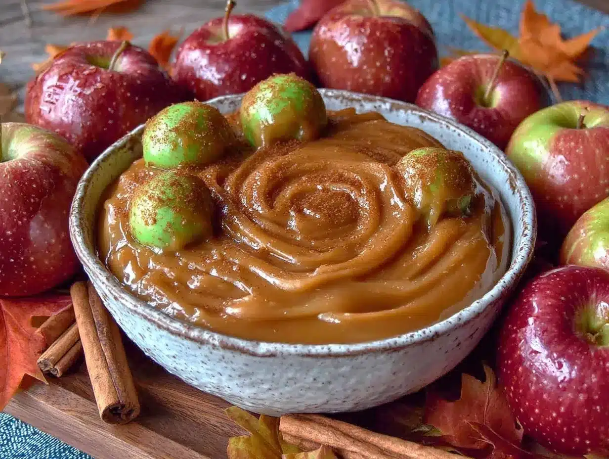 poison apple caramel dip preparation steps