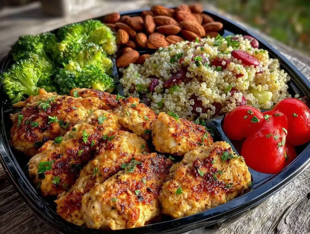 quick protein packed bento box lunch preparation steps