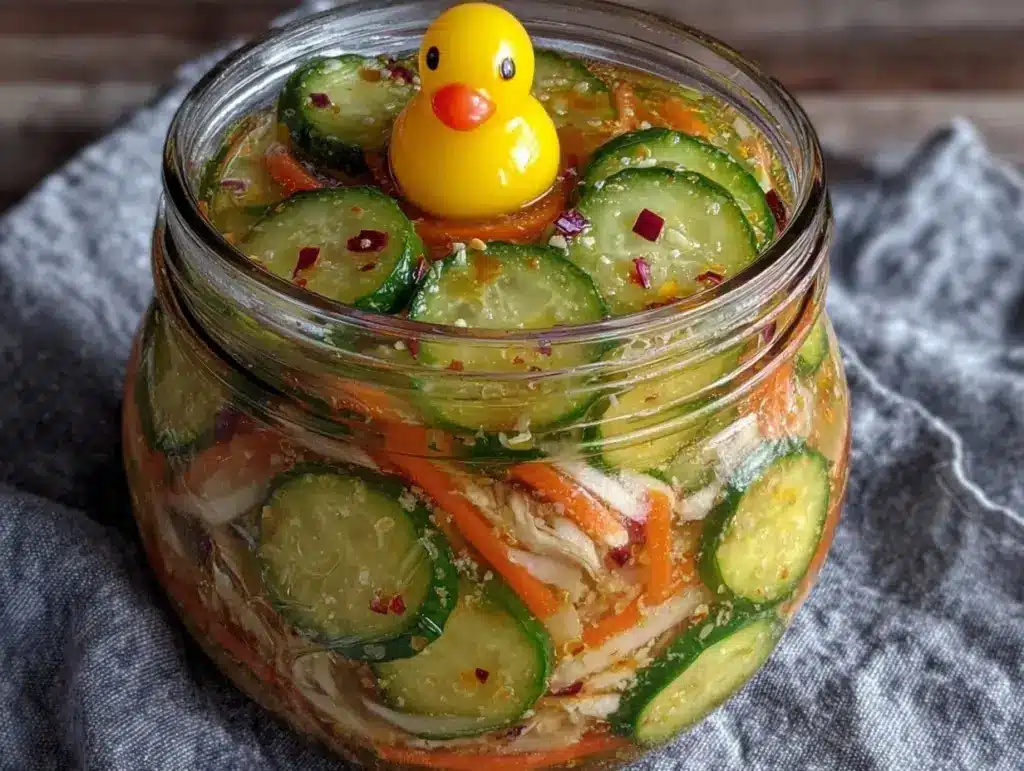 quick tangy refrigerator bread and butter pickles - featured image