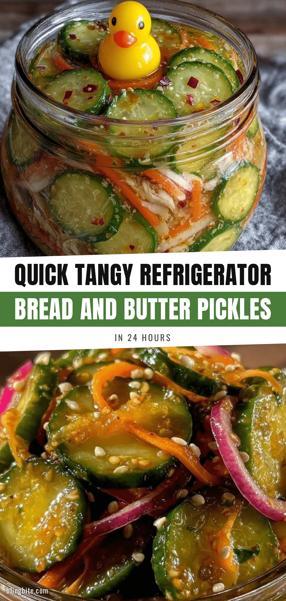 quick tangy refrigerator bread and butter pickles recipe