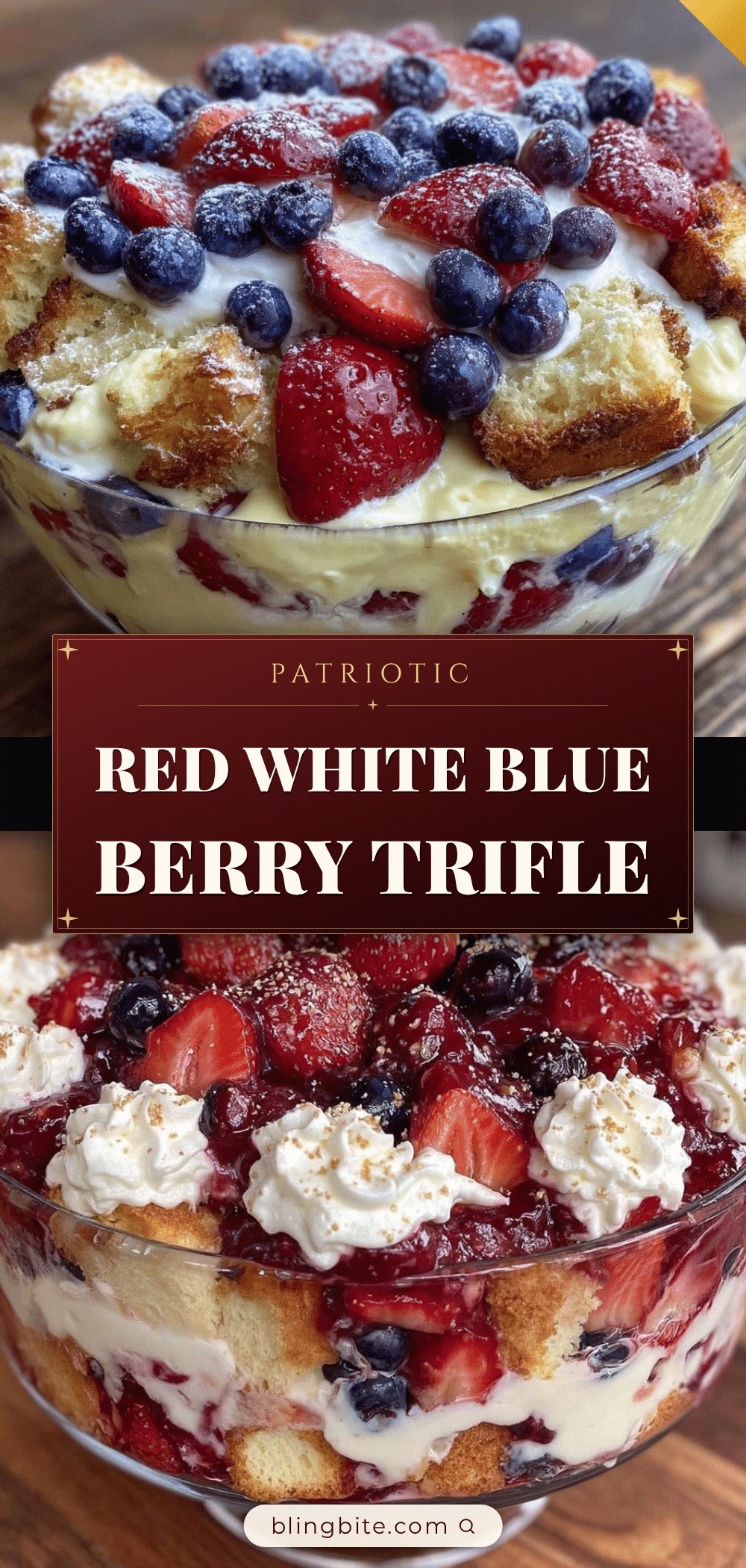 red white and blue trifle recipe