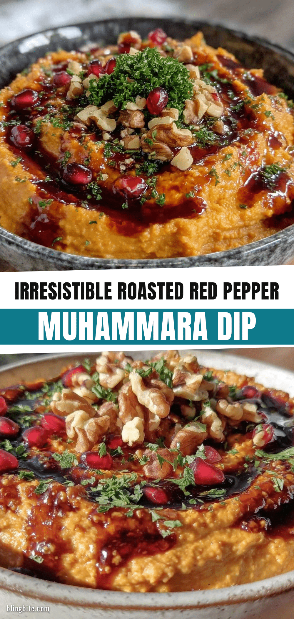 roasted red pepper muhammara recipe