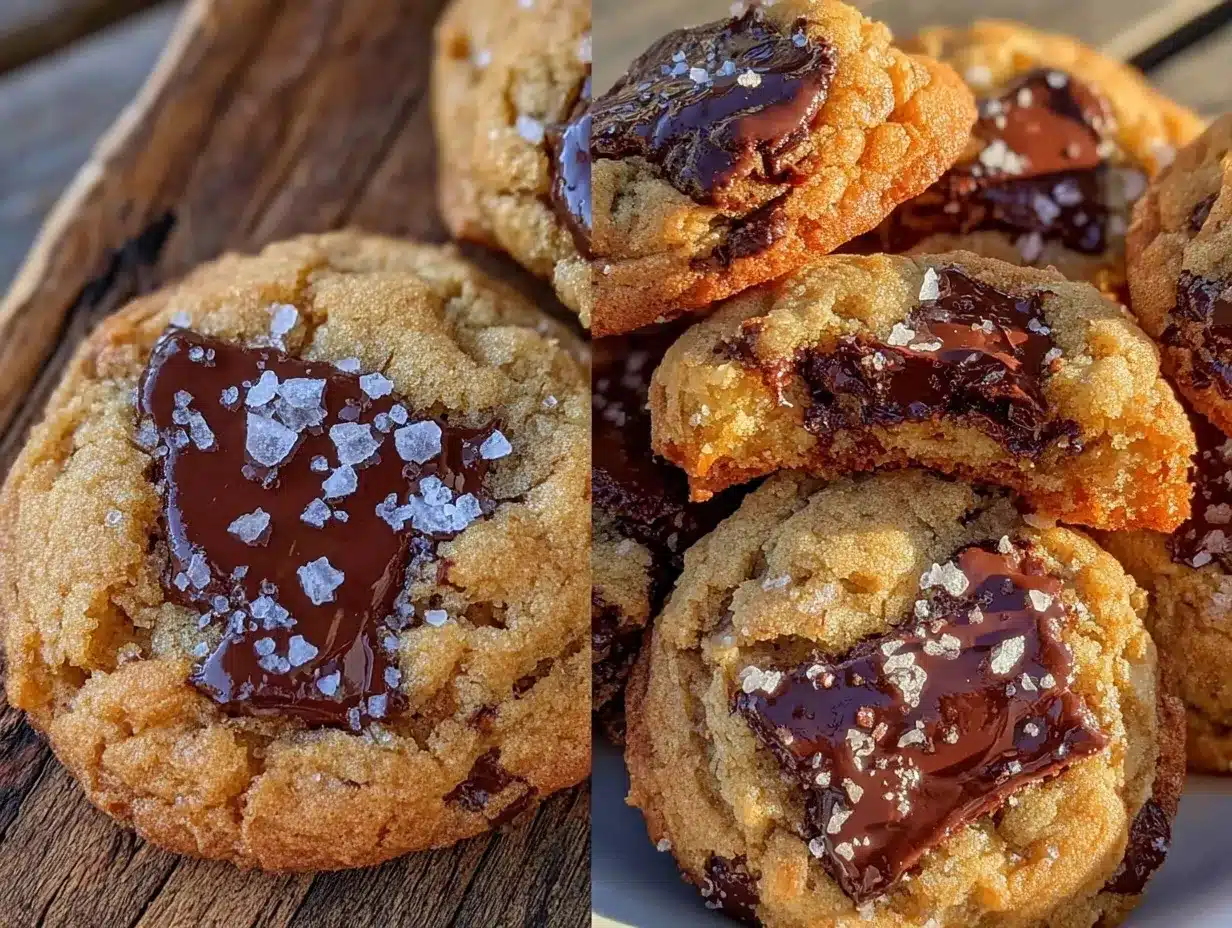 salted brown butter chocolate chip cookies preparation steps