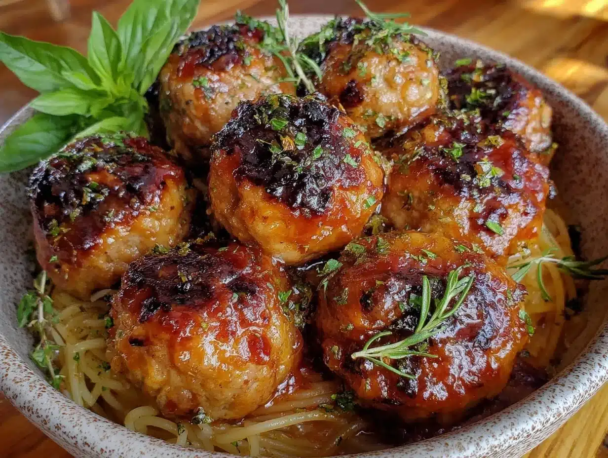 savory meatball recipe preparation steps